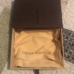 Louis Vuitton box and dust bag